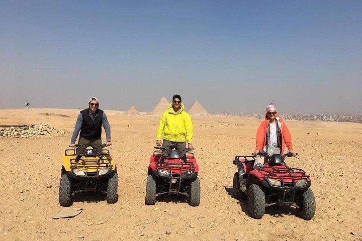 VIP Gizeh Pyramiden Tour, Sphinx, Kamelfahrt, Quad Bike & Inside Pyramide