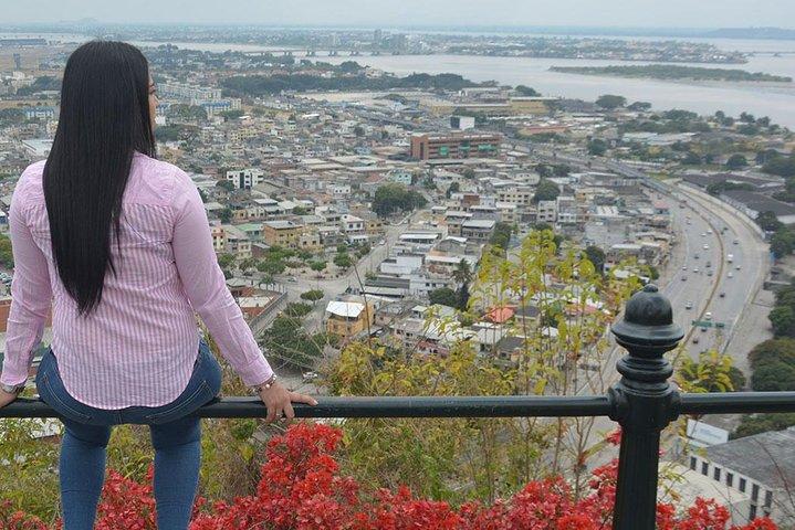Guayaquil City Tour inklusive det lyse hus Cerro Santa Ana