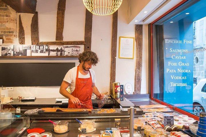 Parijs Le Marais District Originele eet- en wijnproeverij