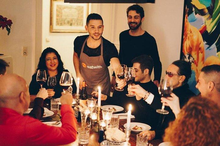 Festa som en berlinare på julen