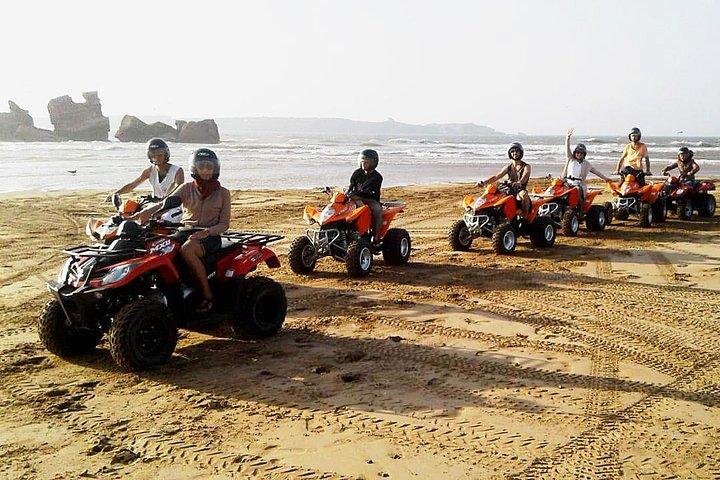 2 uur quadrijden op het strand van Essaouira