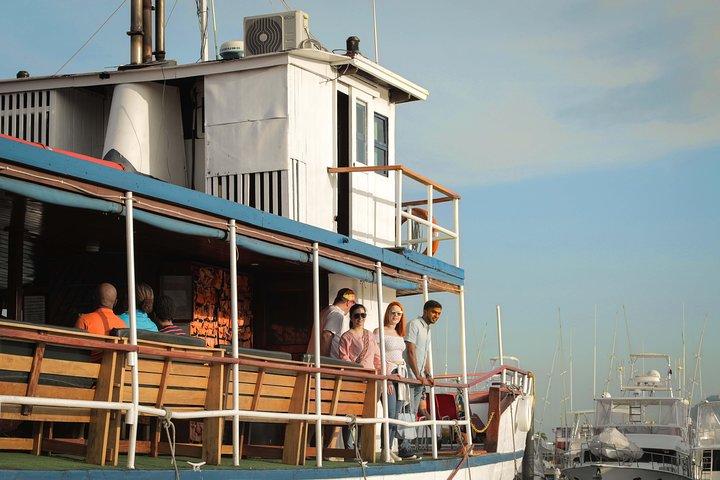 Panamakanalen partiell transitering