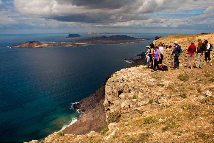 Wandeltocht door de vulkaan La Corona en de klif van Famara