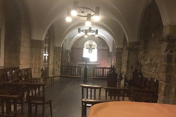 ロンドン旧市街の秘密の路地の幽霊