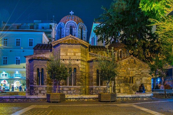 Athènes by Night: visite guidée privée de 4 heures