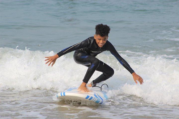 Private Surfstunde in Santa Monica