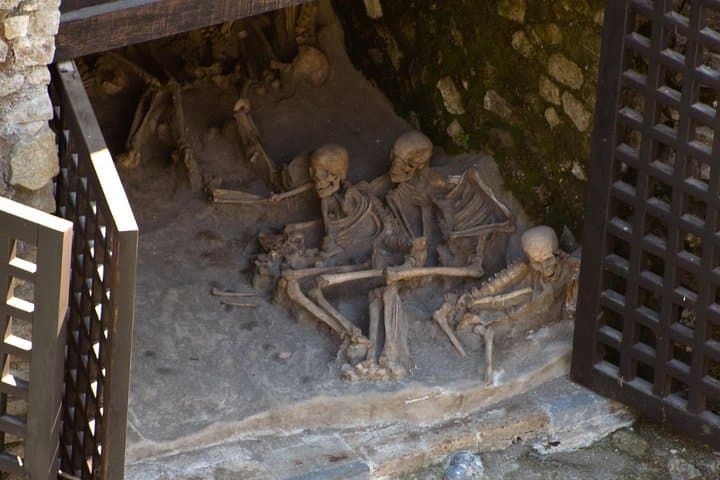 Private Tour: Herculaneum - Pompeii - Vesuvius with pickup