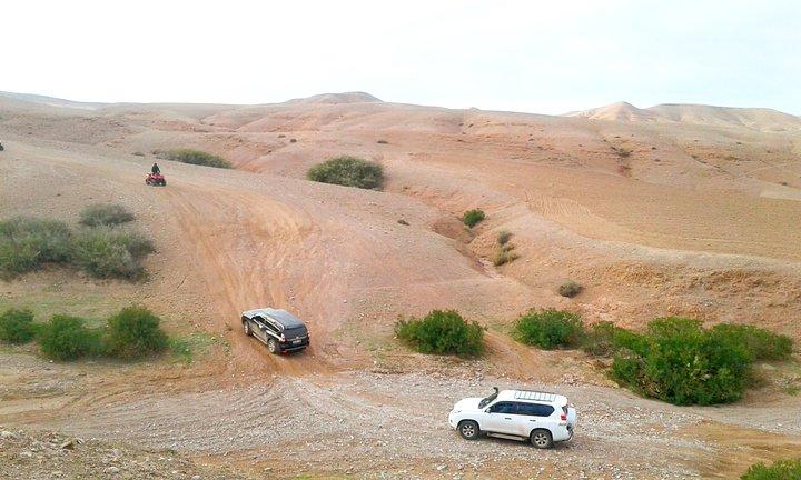 Gita di un giorno in 4×4 nel deserto di Agafay e nelle montagne dell'Atlante da Marrakech: fuori dai sentieri battuti