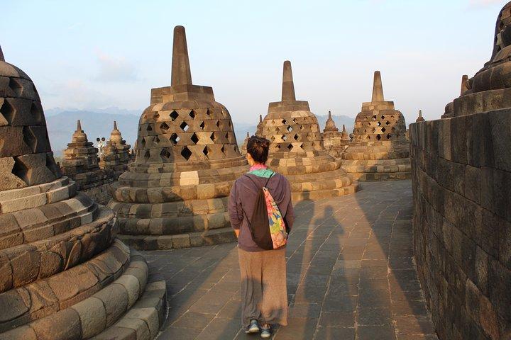 Tour al atardecer en Borobudur
