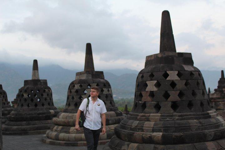 Tour al atardecer en Borobudur