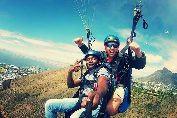 Paragliding i Cape Town (Icarus)