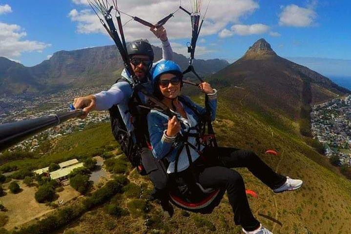 Paragliding i Cape Town (Icarus)