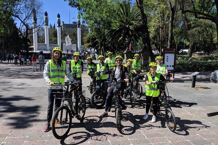 Mexico City höjdpunkter E-cykeltur med matstopp