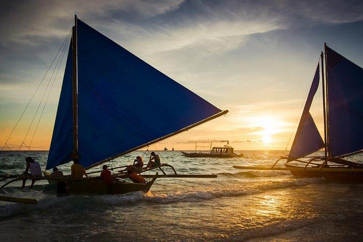 Boracay Paraw Vela Atardecer