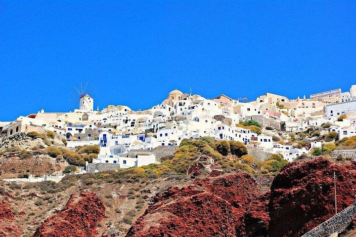 サントリーニ島4日の日帰りの味