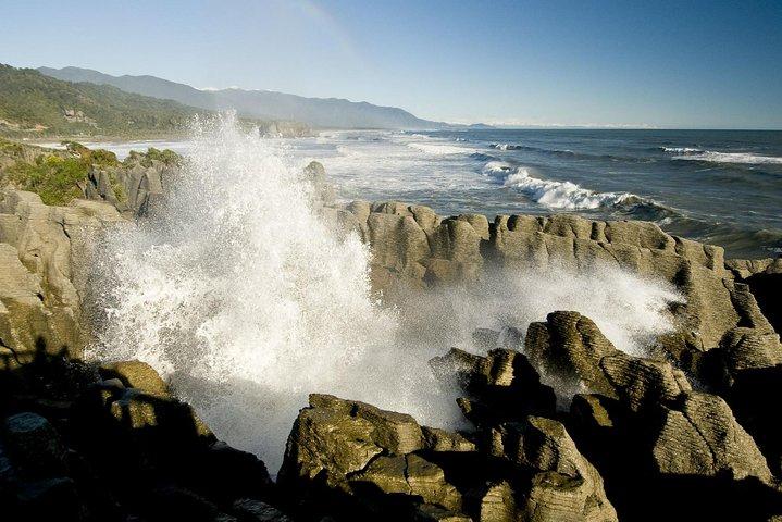 Tour panoramique de Punakaiki Blow Holes & Pancake Rocks