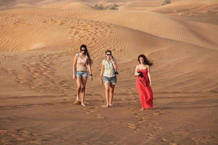 Dubai Morning Red Dunes Safari, Quad Bike, Camel & Sandboarding
