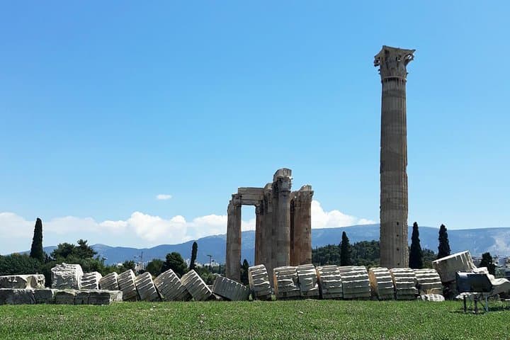Temple of Olympian Zeus: E-Ticket with Audio Tour on Your Phone