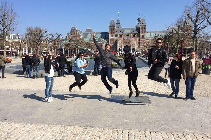 Amsterdam 3 timers cykeltur – live guide En/Fr/De/Nl/Sp