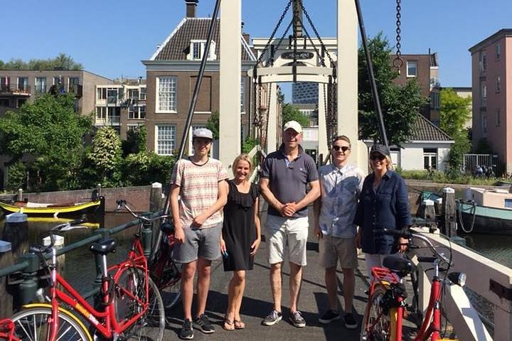 Amsterdam 3 timers cykeltur – live guide En/Fr/De/Nl/Sp