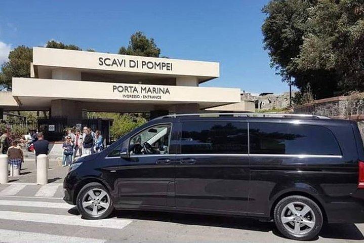 Privat dagstur från Rom till Amalfikusten och Ruinerna av Pompeii på egen hand