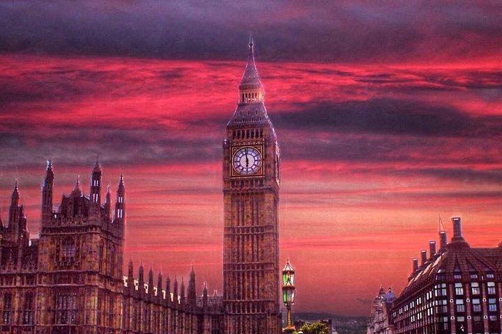 ライトと観光スポット：プライベートツアー。夕暮れ時に30以上のロンドントップ観光スポットをご覧ください！