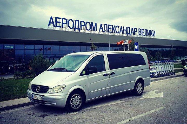 Transfert de Skopje à Sofia avec la visite du monastère de Rila