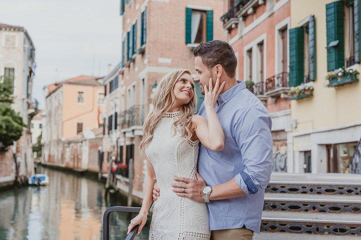 Séance photo privée à Venise avec balade en gondole