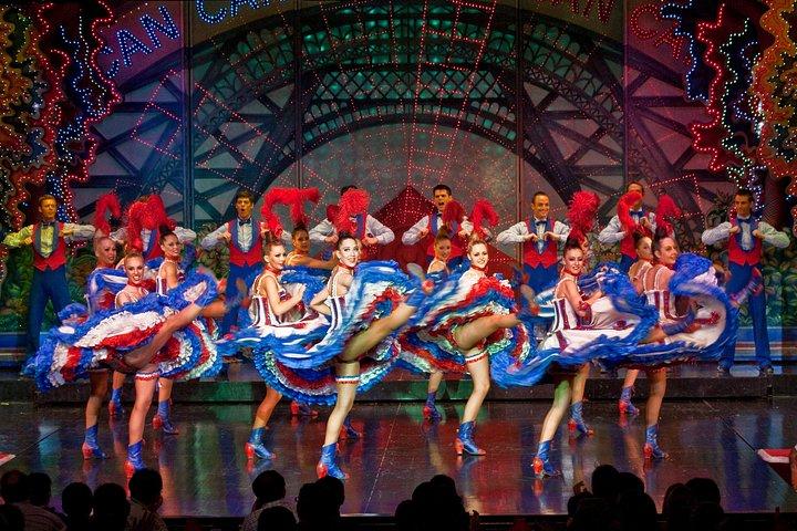 Show de jantar Moulin Rouge com Champagne e Drop Off