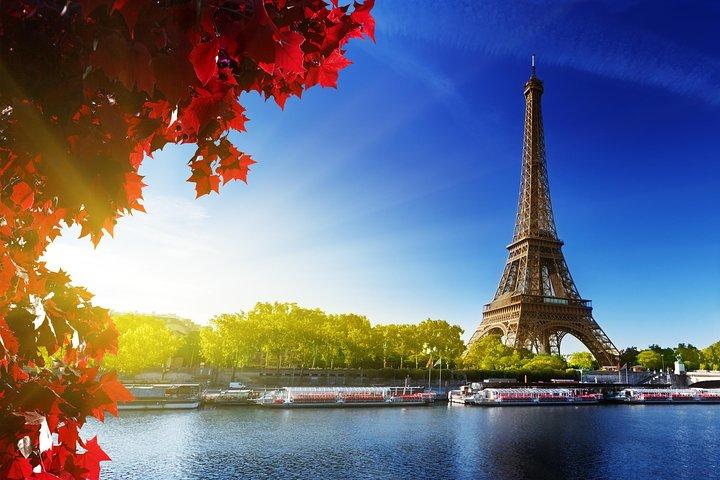 Paris mit der Bahn mit Sightseeing Bus und Flusskreuzfahrt