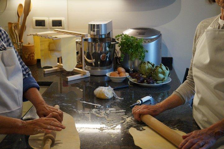 Aula de culinária deliciosa em Veneza com chef profissional