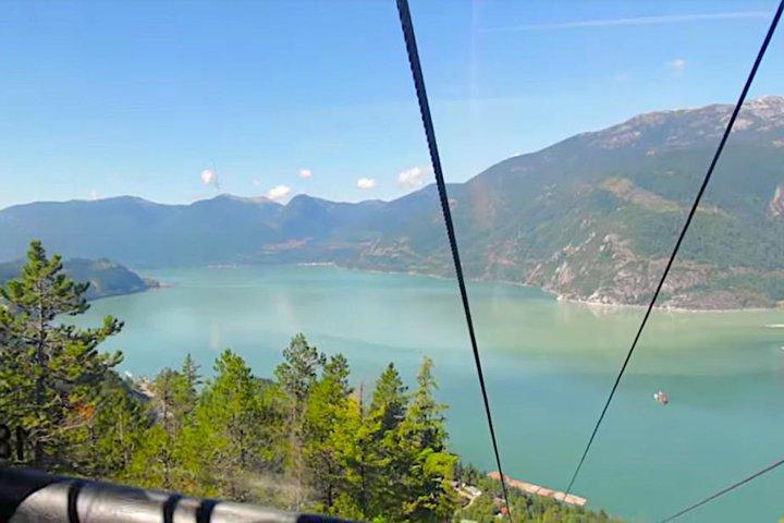 Vancouver, Horseshoe Bay, Shannon Falls - Optionele Sea-to-Sky-gondel