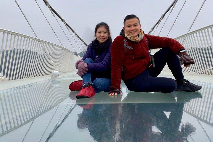 Zhangjiajie Grand Canyon mit Glasbrücke und privater Tagestour zum Baofeng See