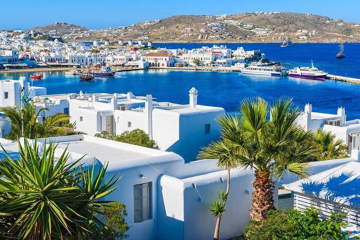 Mykonos By og Island Half-Day Tour