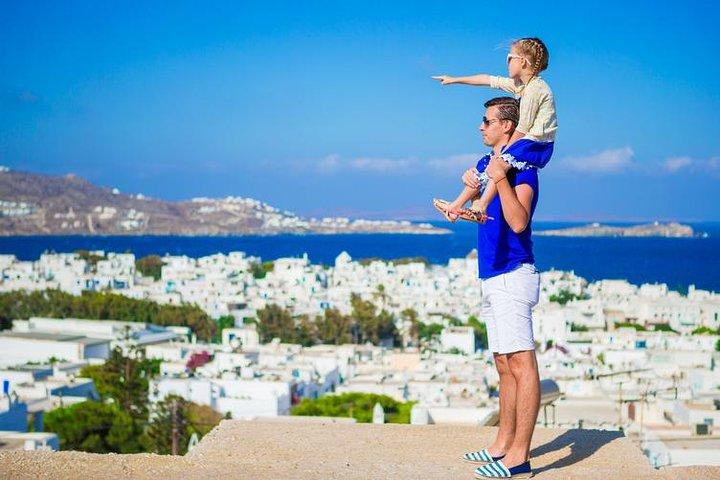 Mykonos By og Island Half-Day Tour