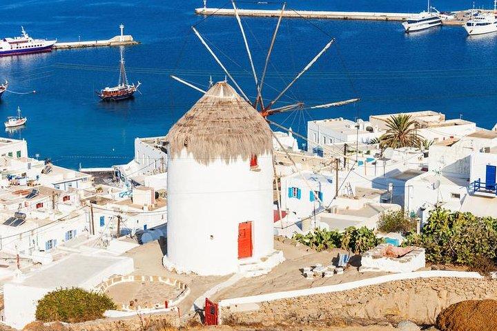 Mykonos vin- och kultur privat turné