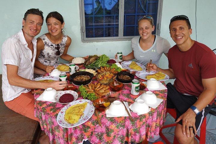 Dia Cheio - CAI RANG MERCADO FLUTUANTE, COZINHAR A CLASSE E EXPLORE O CAMPO
