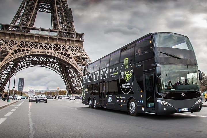 Champs-Elysées Lunch by Panoramic Bus
