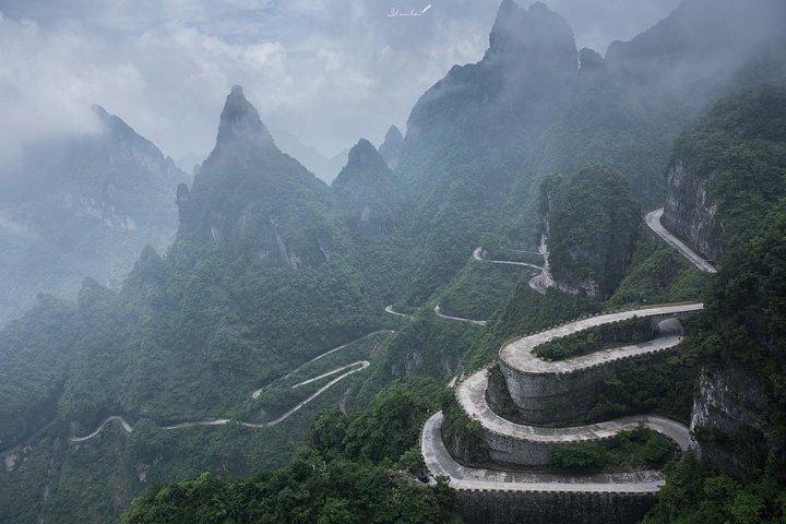 Excursión privada de 4 días a Zhangjiajie: Gran Cañón y Montaña Tianmen