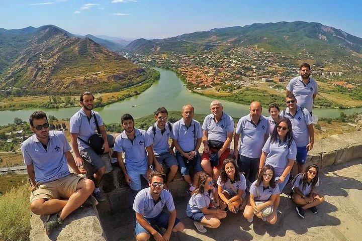 Oude hoofdstad Mtskheta en Jvari-klooster