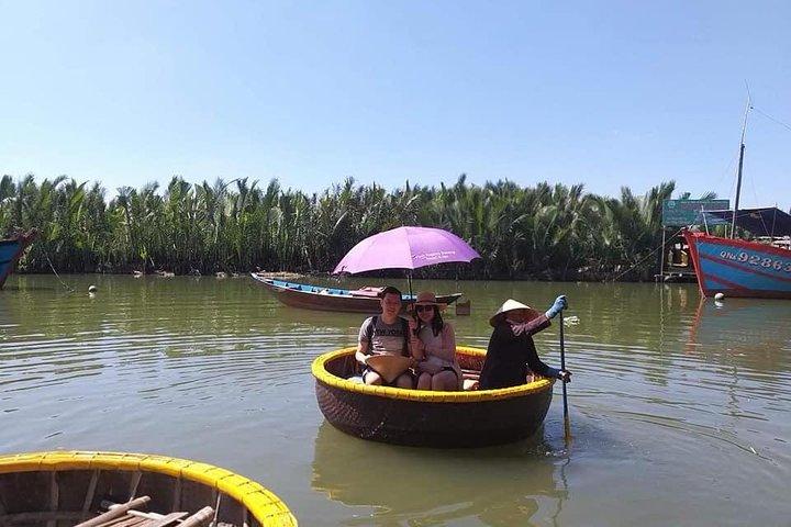 Hoi An Eco Tour met Bamboo Basket Boat & Fisherman van Da Nang of Hoi An city
