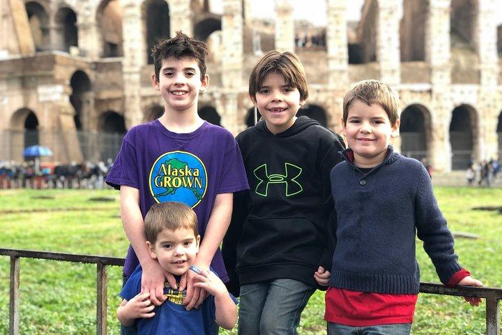 子供向けの古代ローマとコロッセオの子供向けプライベート ツアー