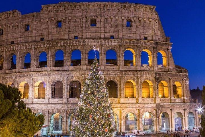Tour a pie de Navidad en Roma