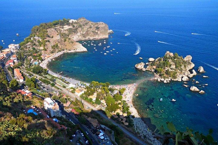Ätna, Mittagessen in einem Weingut und Taormina Private Tagesausflug von Messina