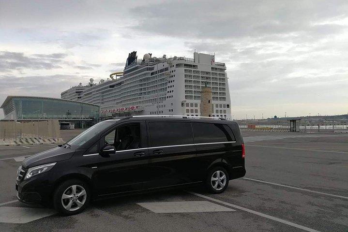 Frem og tilbage Rom Civitavecchia Port