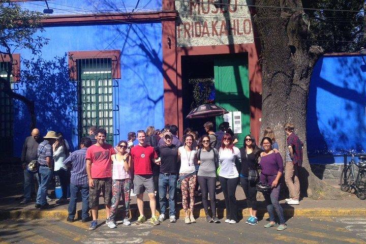 Visite à pied de Coyoacán: Accès au musée Frida Kahlo & Tacos