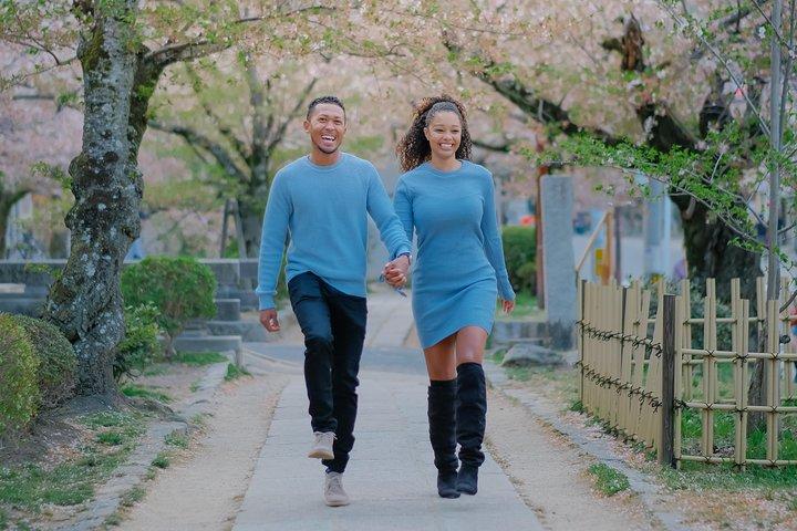 Private Urlaubsfotografie-Sitzung mit einem lokalen Fotografen in Kyoto