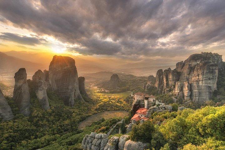 Sonnenuntergang Meteora Private Photography Tour