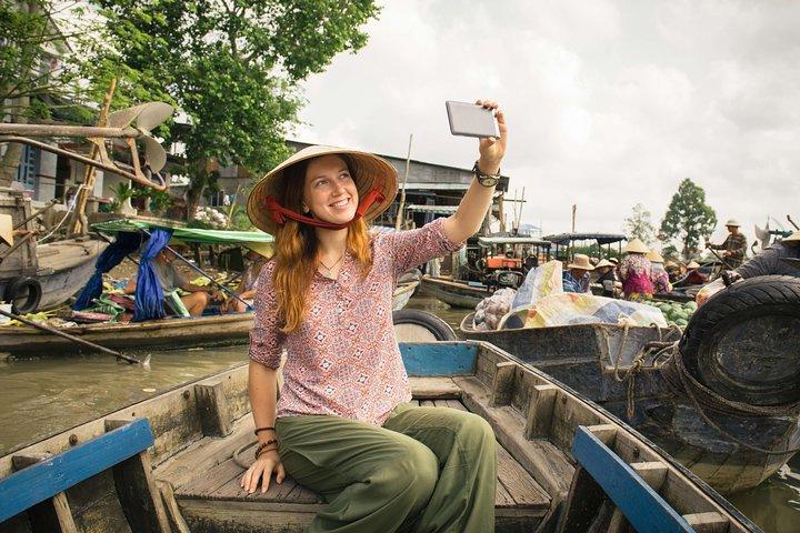 Excursion de 3 jours dans le delta du Mékong comprenant : le marché flottant de Cai Rang