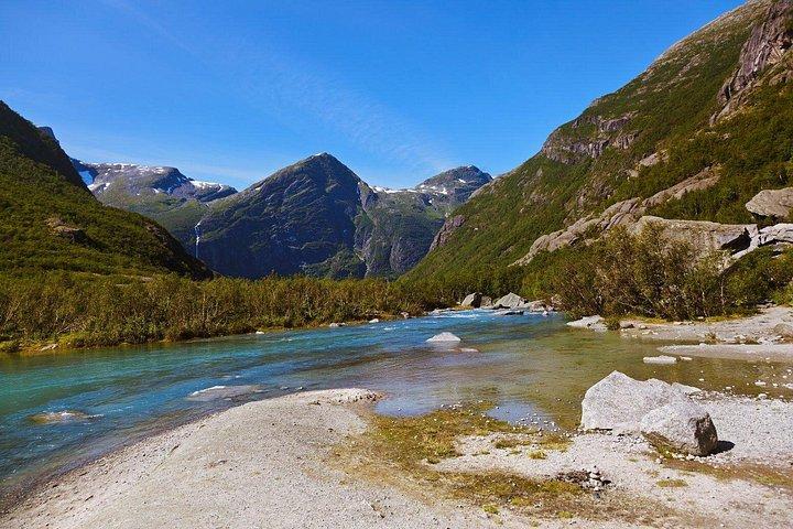 Olden Shore Utflykt den fantastiska Briksdal Glacier